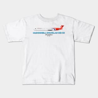 McDonnell Douglas MD-83 - ATA Airlines Kids T-Shirt